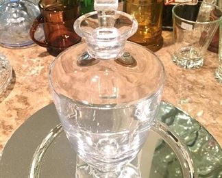 Lalique Argos decanter.