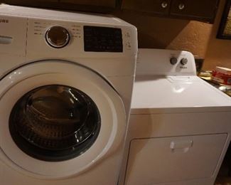 washer and dryer