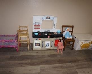 kids kitchen, doll furniture, doll