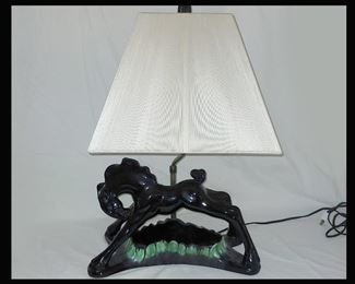 Cool Mid Century Modern Horse Lamp