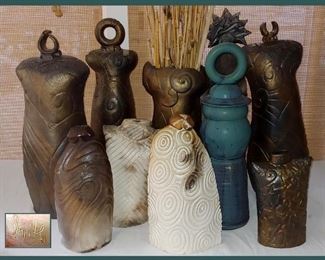 Gorgeous Original Art Pottery Pcs 