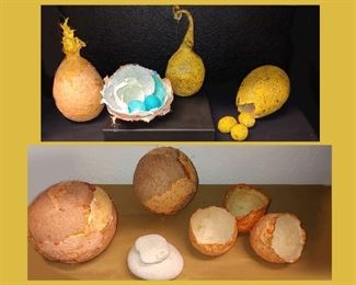 Original Hand Made Paper Art; Part of the Artist's Private Collection