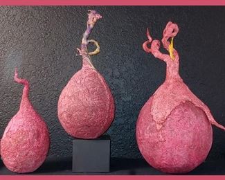 Original Hand Made Paper Art; Part of the Artist's Private Collection