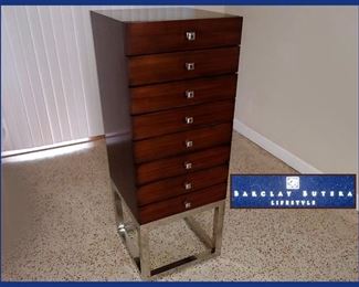 Outstanding Barclay Butera Lifestyle Jewelry Chest in Excellent Condition 