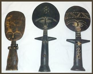 Fertility Dolls from West Africa...possibly Ashanti, most likely Yoruba
