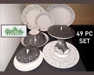Rosenthal Mid Century Modern China Set 49 Pcs in Total 