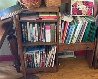 Shelving and books galore