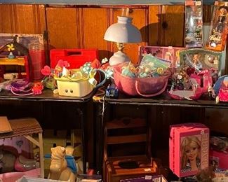 Barbie dolls and accessories