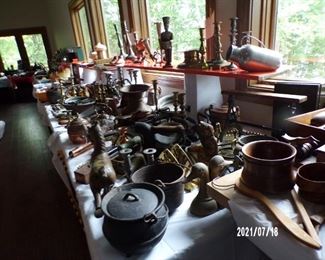 tin, brass & cast iron, copper smalls