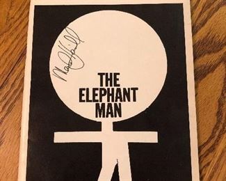Mark Hamill's Autograph  - His Broadway Debut in the Elephant Man 1981