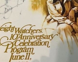 Jean Nidetch's Autograph - the Founder of Weight Watchers