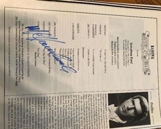 Marvin Hamlisch's Autograph