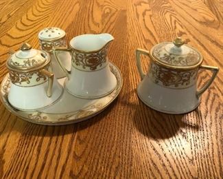 Cream and Sugar China Set