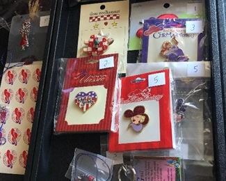 Red Hat Lady Stuff - Stickers, Pins, Patches, Party Supplies, etc. 