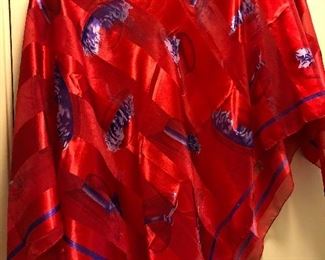 Red Hat Lady Society Shawl