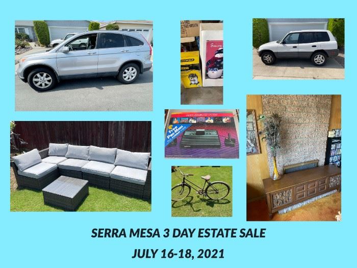 SERRA MESA 3 DAY SALE