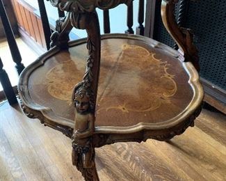 We have two of these antique tables
