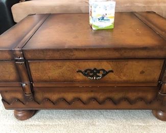 Trunk Coffee table with drawer