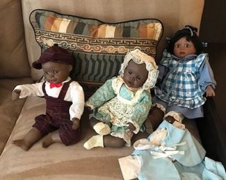 Porcelain doll babies