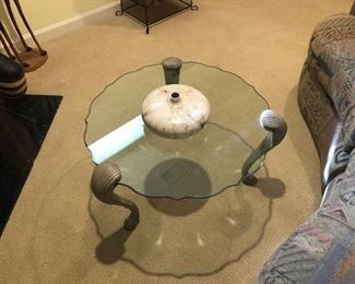 Glass table