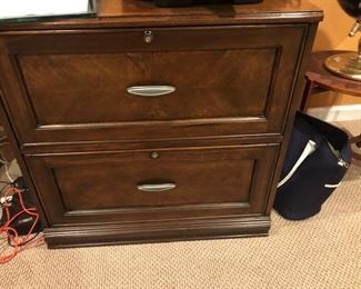 Wood filling cabinet