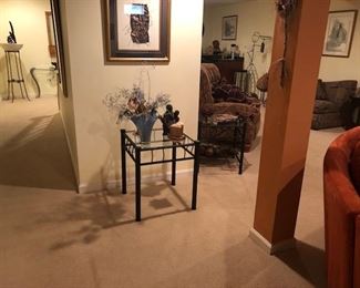 Table, home decor, artwork