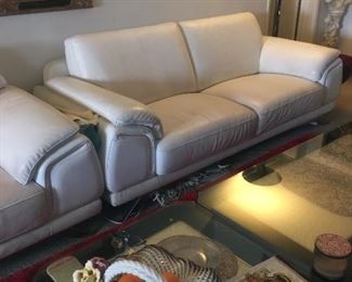 White Leader Sofa