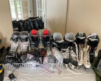 Ski Boots, Hockey Figure Skates
