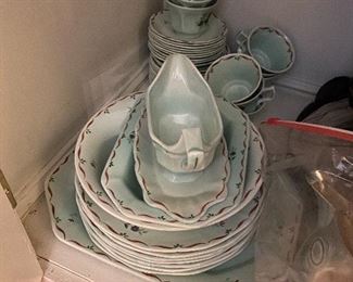 Lots of china, porcelain, sterling silver holoware, silver plate etc.