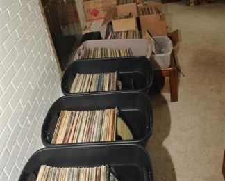 LARGE SELECTION OF LP's