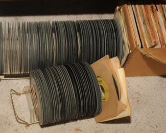 LARGE SELECTION OF 45's