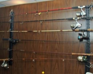 SPIN CAST RODS AND REELS