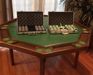 Poker table - Perfect for your game room. 