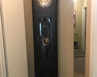 Large antique grandfathers clock
