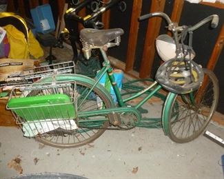Vintage girls JC Higgins Bike w/baskets