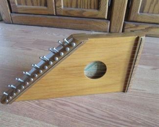 Vintage Citara Didactica 15-String Wood Lap Harp