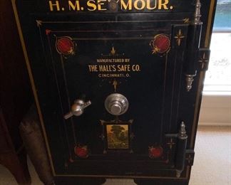 Vintage safe by The Hall’s Safe Co.
