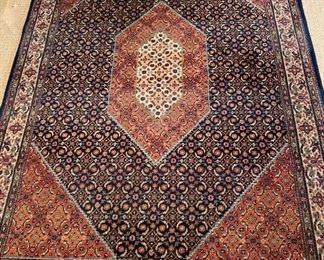 Wool hand woven Oriental rug