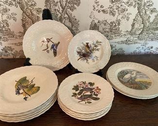 Alfred Meakin “Birds of America” plates, National Audubon Society