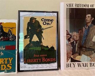 vintage posters World War I & II