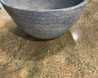 Vintage Mccarty bowl, signed, 9" w x 5 " tall