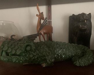 Ceramic Alligator 