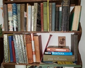 Books and more books. Antique, Vintage and Contemporary. Classics, Shakespeare, Health-Mental, Physical, Emotional. Novels. Paperbacks. And more. 