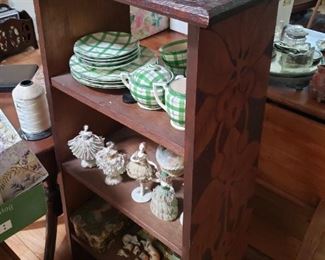 Fantastic Shelf Cabinet with wonderful 'etching' on top and sides. 