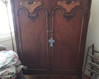 Nice detailed Antique Armoire