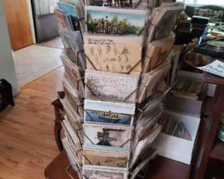 Vintage Postcards and lots of them. 