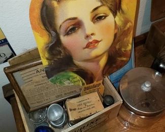 Bathroom items from long ago