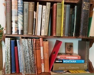 Lots of Books, Antique, Vintage and Contemporary. 