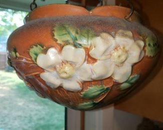 Roseville hanging Pottery 