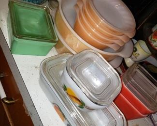 Vintage Pyrex, etc. 